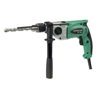 دریل 13 میلیمتر چکشی گیربکسی دو دور هیتاچی مدل DV18V