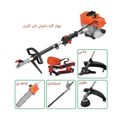 دستگاه چهار کاره بنزینی باغبانی تاپ گاردن مدل GBC-4430