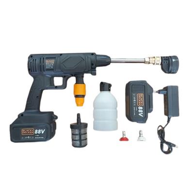 کارواش و سم پاش شارژی بلک اند دکر 88 ولت Black And Decker