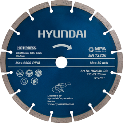 صفحه گرانیت بر 115 میلیمتر هیوندای HC113H-DB
