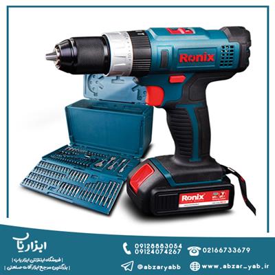 دریل پیچگوشتی شارژی 16 ولت لیتیوم رونیکس 8616K