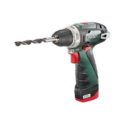 دریل پیچ گوشتی چکشی شارژی متابو مدل POWERMAXX BS